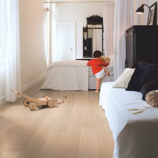 Fehér lakkozott tölgy deszkák LAMINÁLT - IMPRESSIVE | IM3105 - Image 4