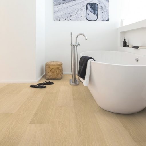Fehér lakkozott tölgy deszkák LAMINÁLT - IMPRESSIVE | IM3105 - Image 3